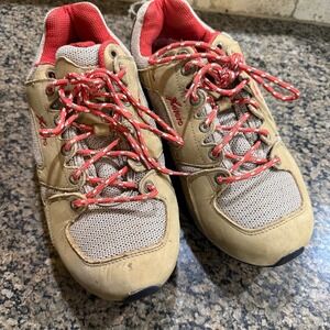 Xelero Matrix Walking Shoes Tan Red Leather Mesh Wide 4E Mens 8.5 X76899
